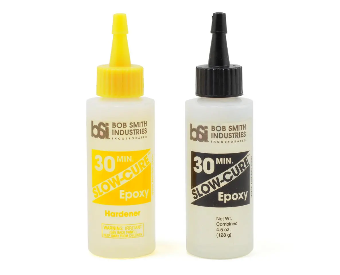 Bob Smith Industries Slow-Cure 30 Minute Epoxy 4 1/2Oz - Bsi-205 1