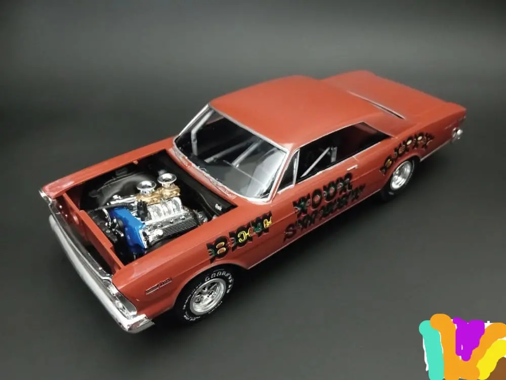 1/25 1966 Ford Galaxie Sweet Bippy - Amt1393 1
