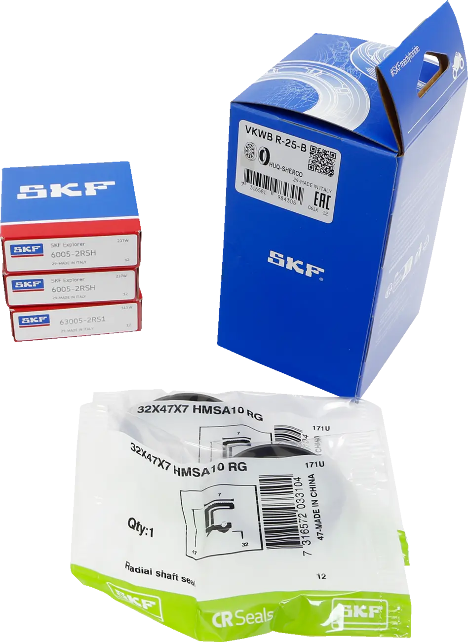 Skf Vkwb-R-25-B Rear Wheel Bearings With Seals Kit For Husqvarna/Sherco 2020-2024 2