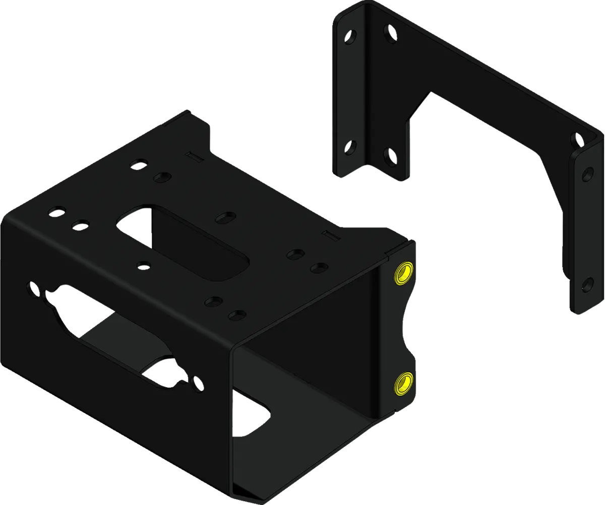 Kfi Products Winch Mount For Polaris Xpedition 102150 – Heavy-Duty Utv Winch Adapter 1