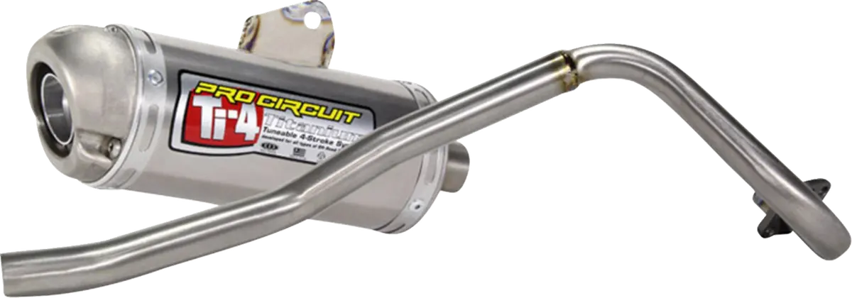 Pro Circuit Ti-4 Exhaust System Yamaha Ttr50e 2006-2025 Titanium Full Race 4Y06050-Ti 1