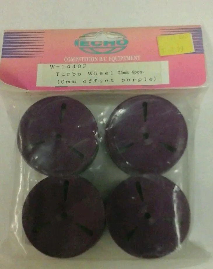 Echo Turbo Wheel 24Mm 0Mm Offset (Purple) 1
