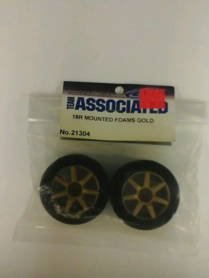Associated 18R Mounted Foams(Gold) 21304 1