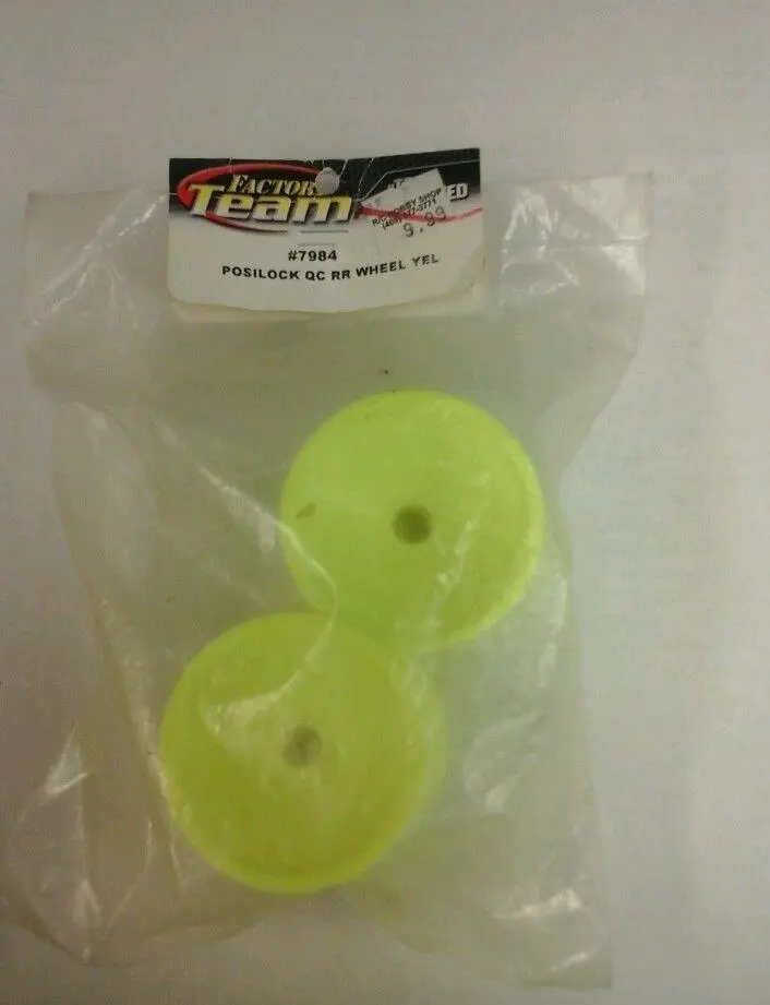 Associated Posilock 2.2 Front 2Wd Truck Wheels(Yellow) 7984 1