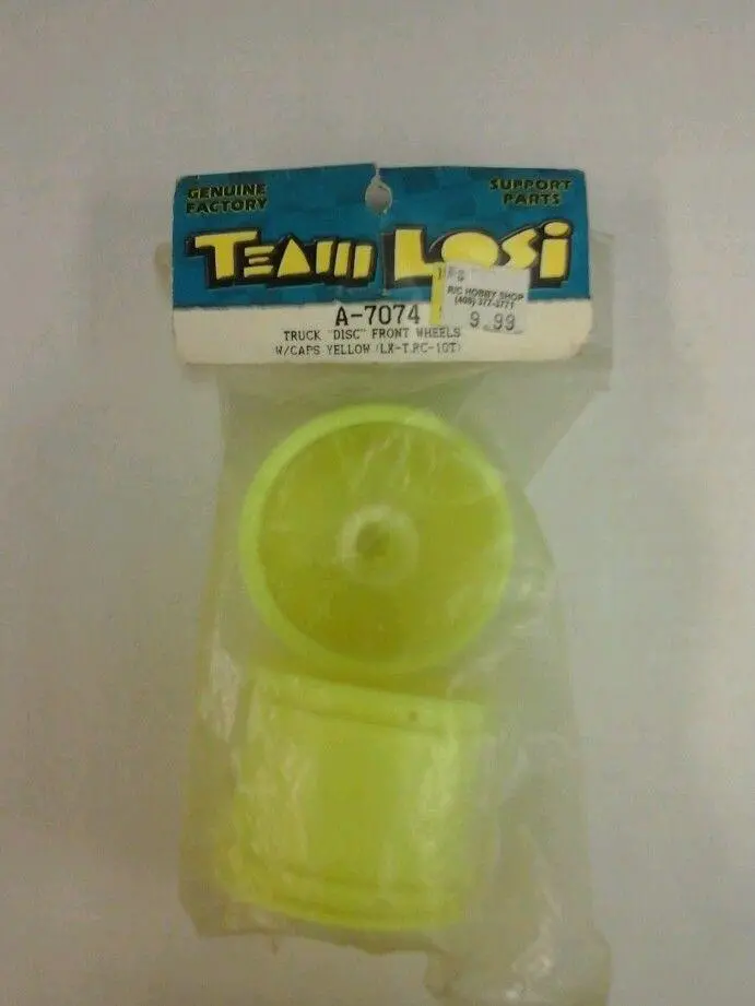 Losi 2.2 Front 2Wd Truck Wheels(Yellow) A-7074 1