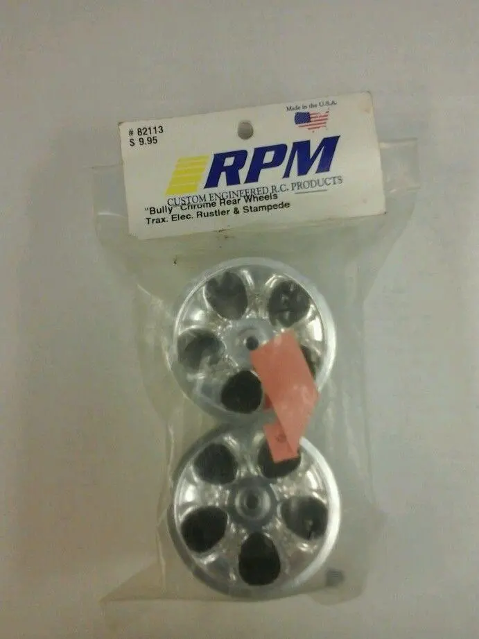 Rpm Bully 2.2 Rear 2Wd Truck Wheels(Chrome) 82113 1
