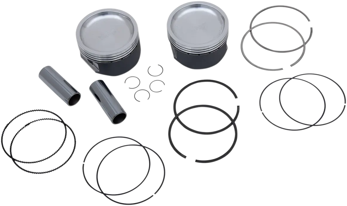 Wossner K8877d500-2 Piston Kit For Polaris 84.93Mm 2-Stroke Engines 1