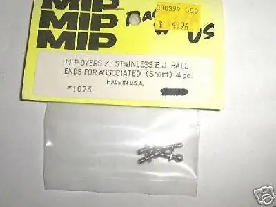 Oversize Stainless Bj Ball  Ends For Associated  #1073 1