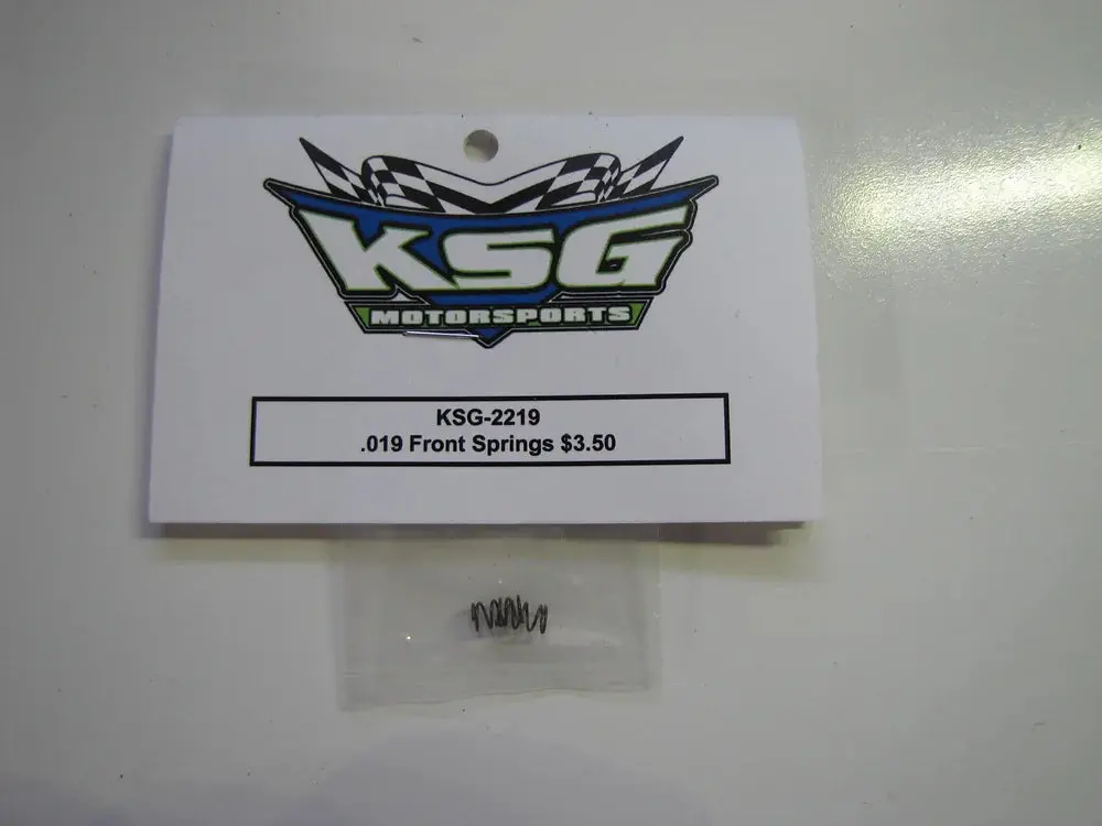 Ksg 0.019 Front Springs (2) 1
