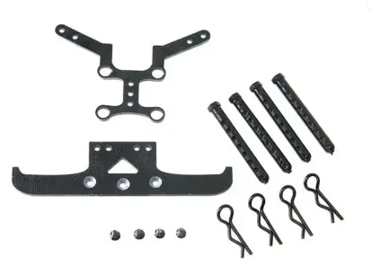 Pn Racing Mini-Z Mr02/03 Pn2.5 Lexan Body Mounting Kit 1