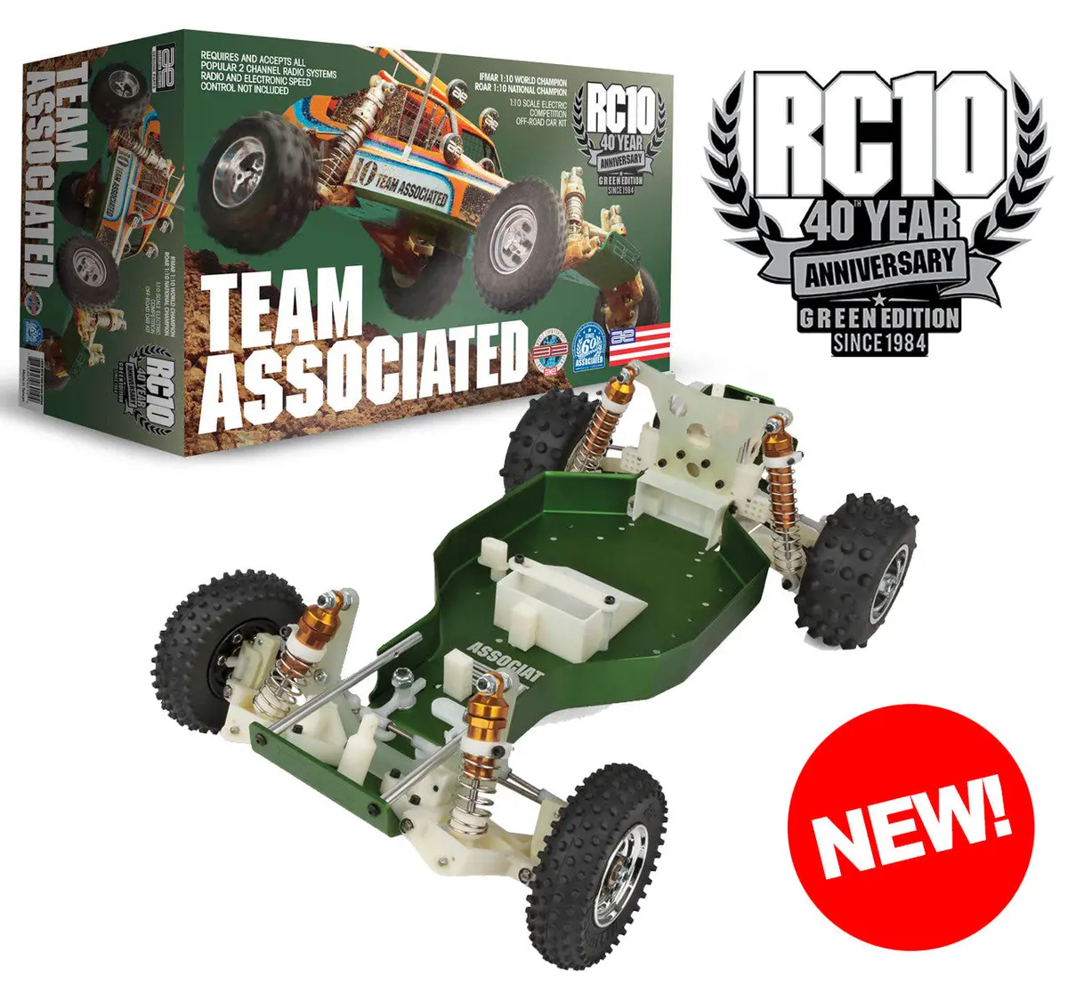 Rc10 Classic 40Th Anniversary Green Edition 1