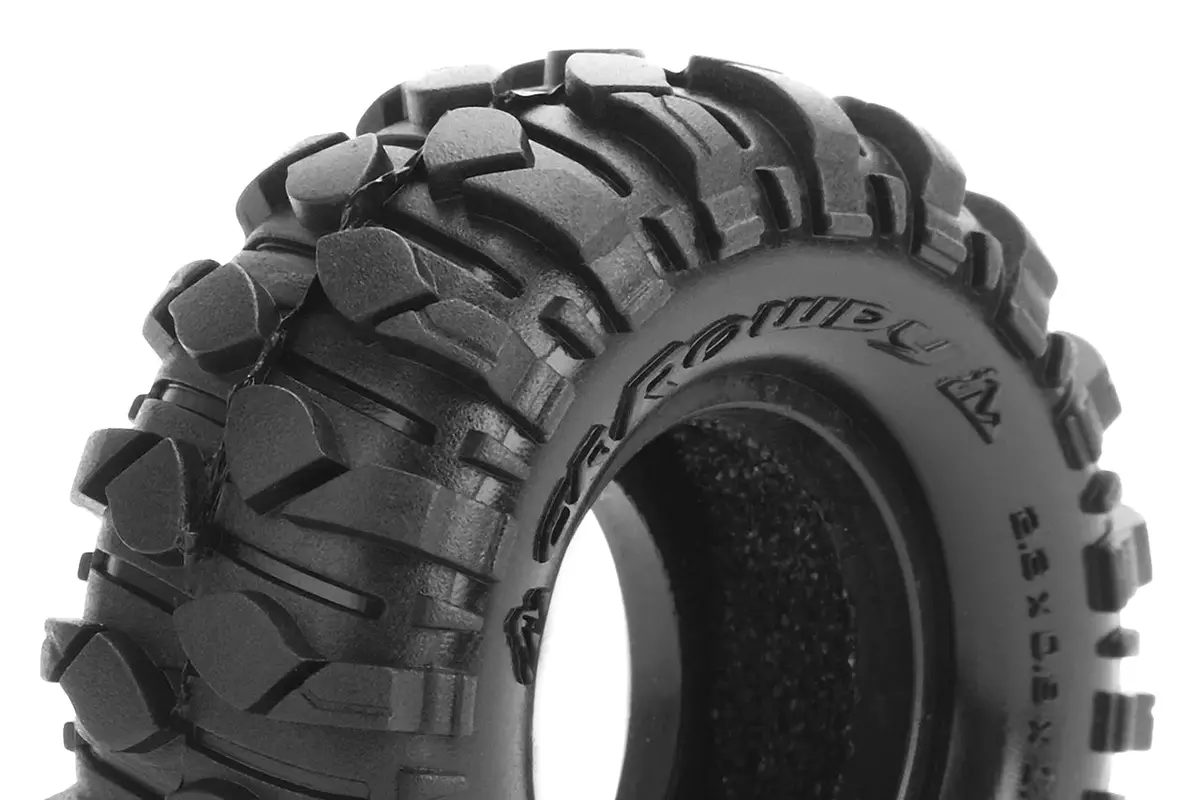 Louise Rc - Cr-Rowdy - 1-18/1-24 Crawler Tires - Super Soft - For 1.0 Wheels 1