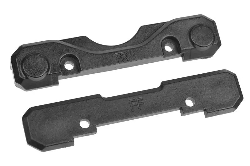Team Corally - Suspension Arm Mount Covers - Front - Composite - 1 Set (C-00180-977) 1