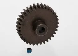 Gear, 34-T Pinion (1.0 Metric Pitch) (Fits 5Mm Shaft)/ Set Screw 1