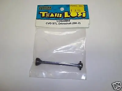 Team Losi  Cvd Stl Driveshaft (Bk-2) #Losa9985 1