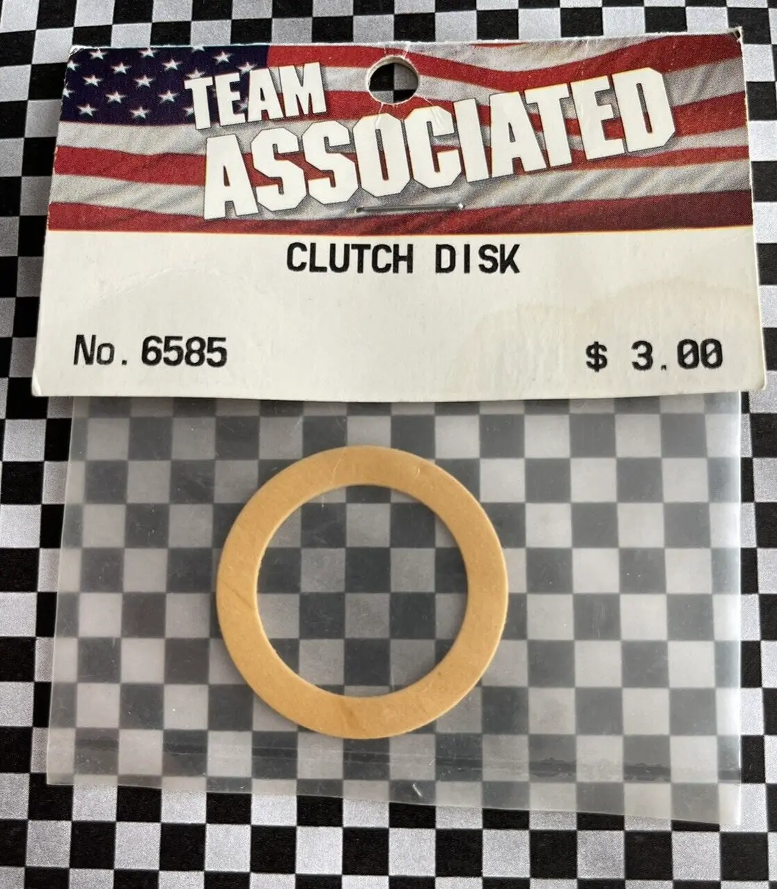 Team Associated 6585 Rare Cluch Disk Asc6585 1