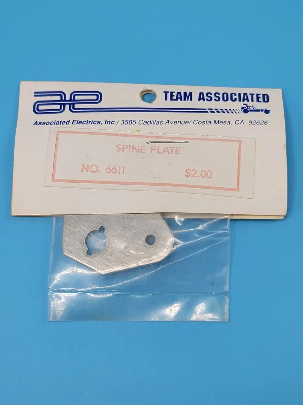 Team Associated 6611 Spine Plate 1