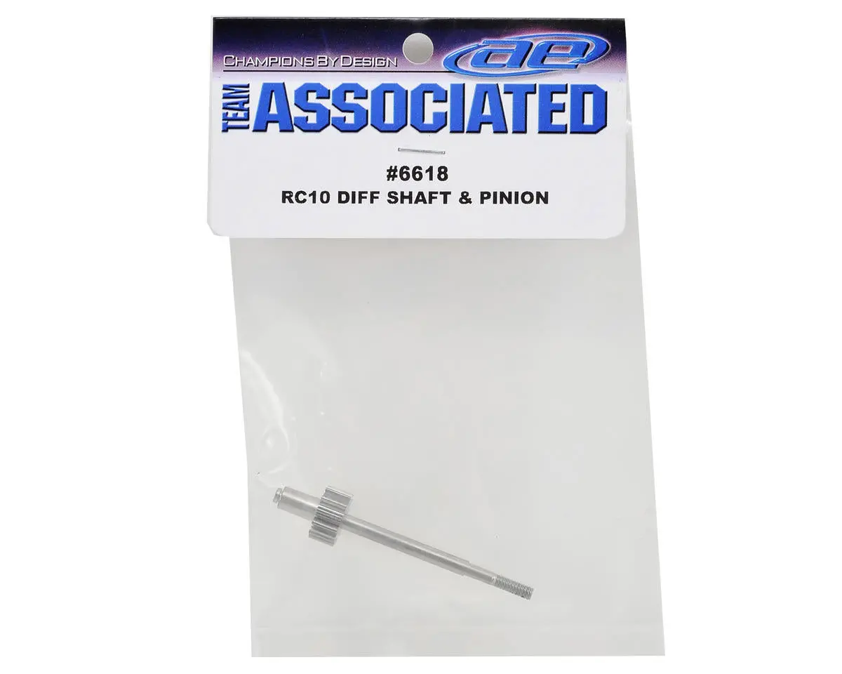 Team Associated 6618 Rc10diff Shaft And Pinion 1