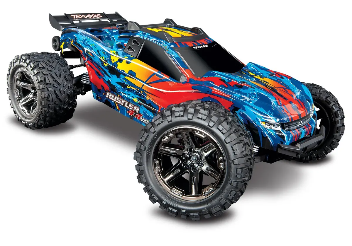Traxxas Rustler 4Wd Vxl Rtr Tra67076-4 1
