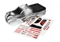 Body, Stampede® 4X4, Prographix® (Graphics Are Printed, Requires Paint & Final Color Application) Decal Sheet - 6714 1