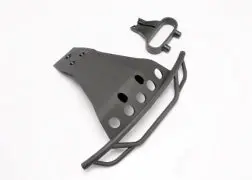 Bumper, Front/ Bumper Mount, Front (Black) 1