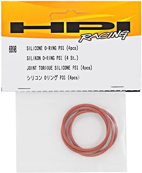 Hpi Racing # 6898 Silicone O-Ring P31 (4Pcs) 1
