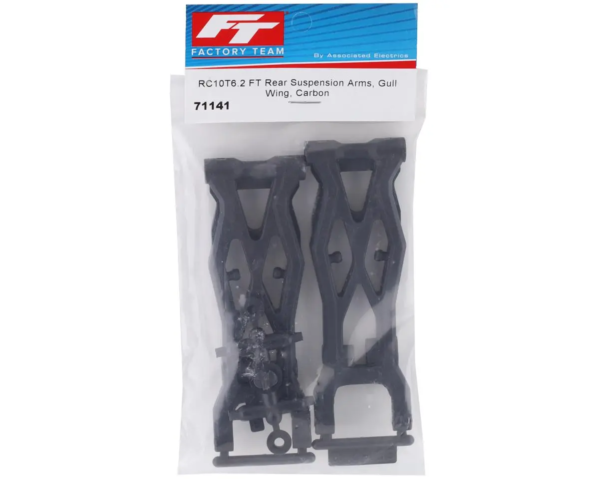 Team Associated Rc10t6.2 Factory Team Carbon Rear "Gullwing" Arms 1
