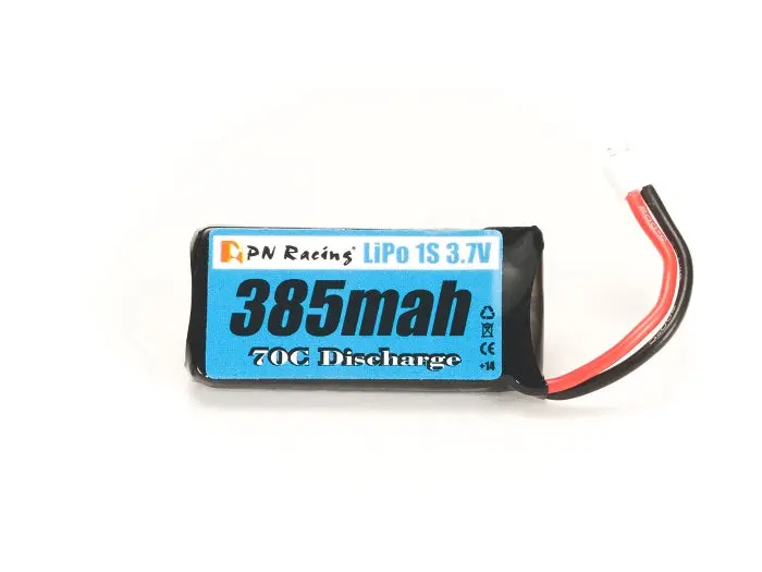 Pn Racing Lipo 1S 3.75V 385Mah 70C Battery 1