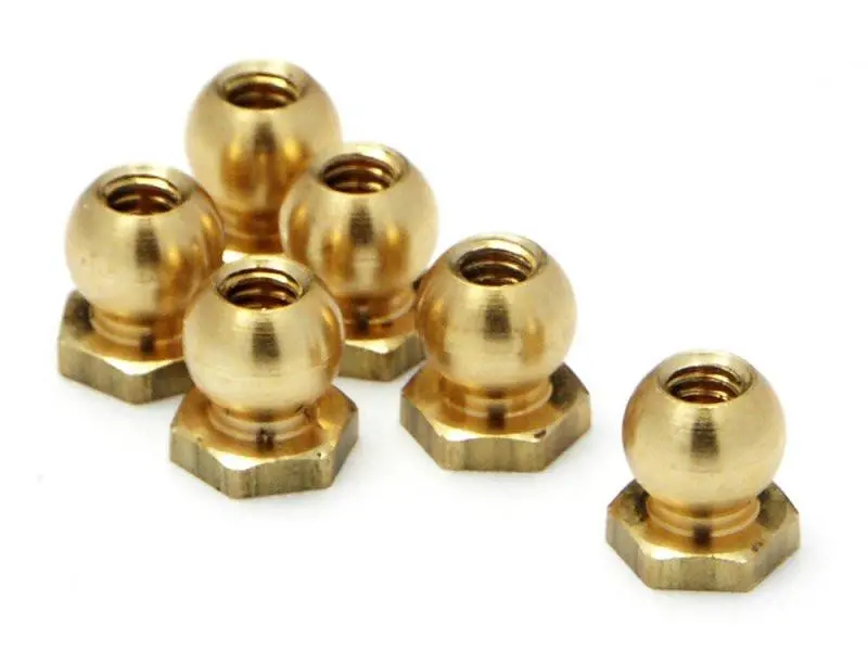 Hpi  #72335 - Ball Nut M2x3.8X4.5Mm (6Pcs) 1