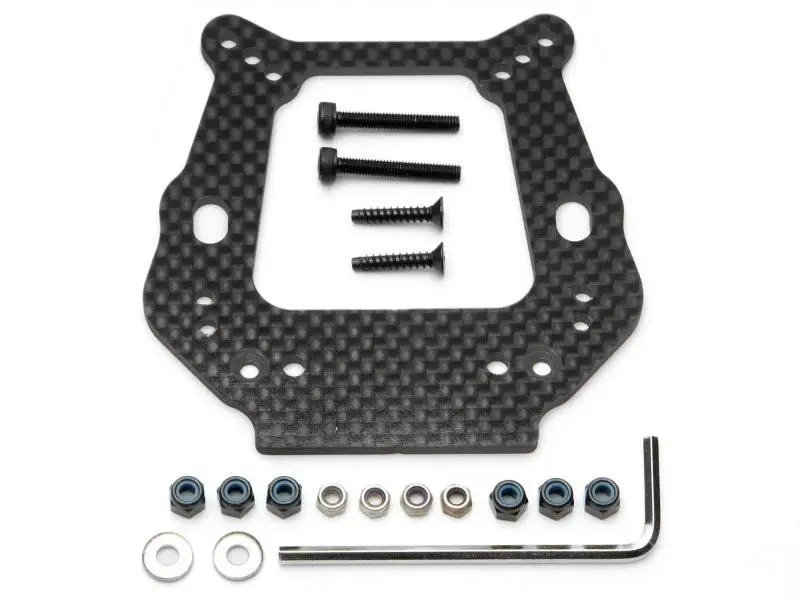 Hpi #73030 - Front Shock Tower (Graphite) 1