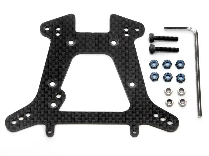 Hpi #73035 - Rear Shock Tower (Graphite) 1