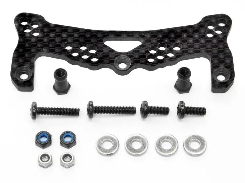 Hpi #73042 - Front Shock Tower (Graphite / Pro 3) 1
