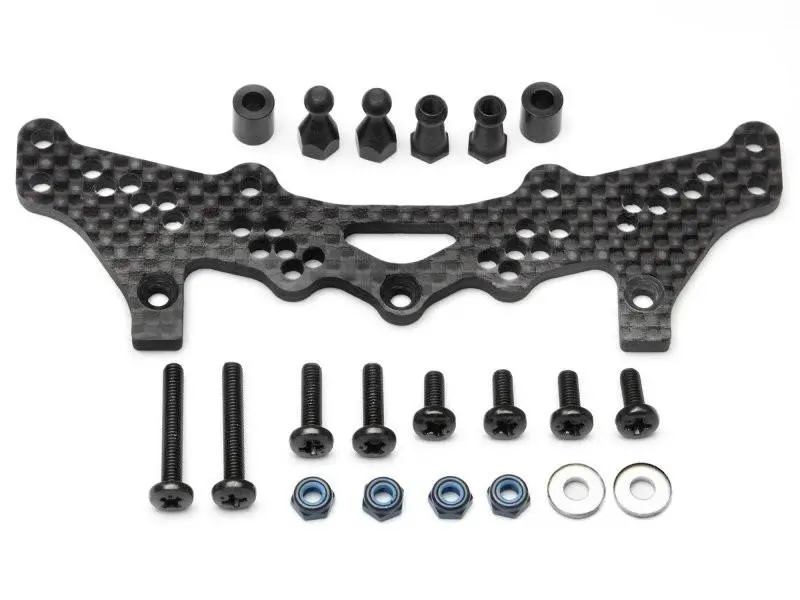 Hpi #73043 - Rear Shock Tower (Graphite / Pro 3) 1