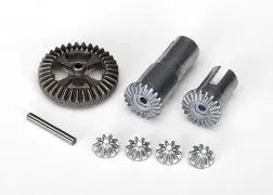 Gear Set, Differential, Metal (Output Gears (2)/ Spider Gears (4)/ Ring Gear, 35T (1)/ 2X14.8Mm Pin (1)) 1