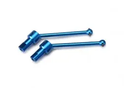 Driveshaft Assembly, Front & Rear, 6061-T6 Aluminum (Blue-Anodized) (2) 1