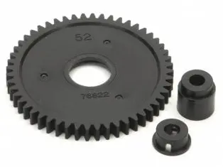 Hpi Racing #76822 - Spur Gear 52 Tooth With Collar Set (1M) Nitro Mt 2 Speed 1