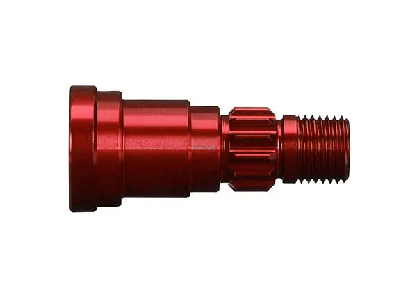 Stub Axle Alum Red - 7768R 1