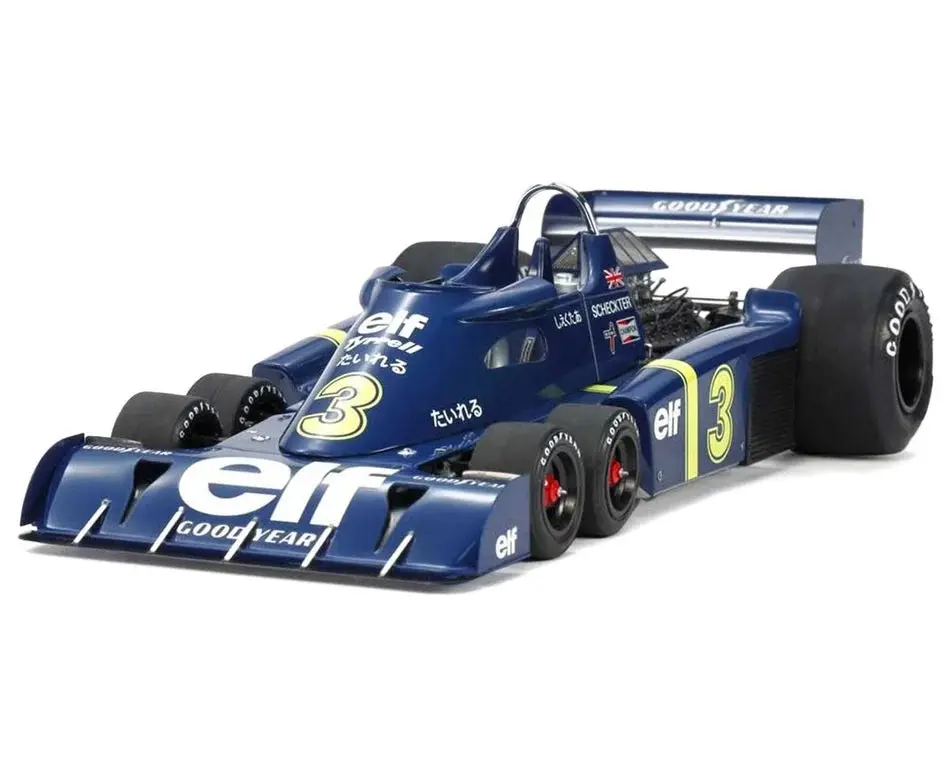 Tamiya 1/20 Tyrrell P34 Six-Wheeler Plastic Model Kit W/Photo-Etched Parts 1