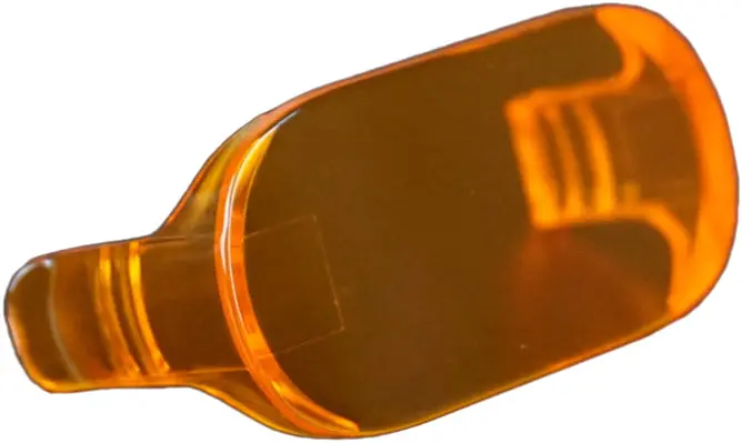 Oxbow Gear Llc Oxbow Gear Llc Hl3010 Voyager Helmet Light Amber Lens For Night Riding Hl3010 1