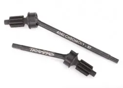 Axle Shaft, Front, Heavy Duty (Left & Right)/ Portal Drive Input Gear (Machined) (2) (Assembled) 1