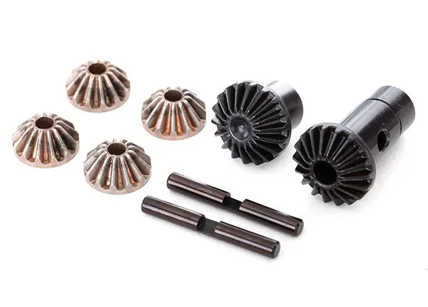 Traxxass Gear Set, Differential (Output Gears (2), Spider Gears (4), Spider Gear Shaft (2) - 8282 1