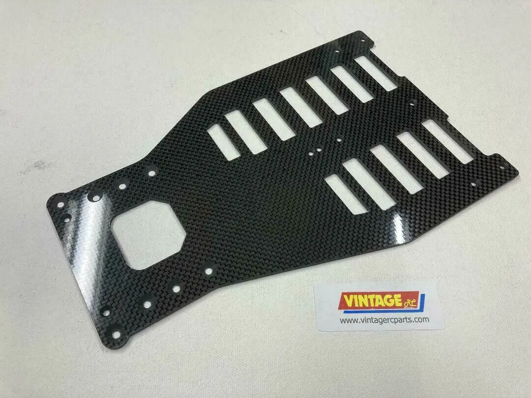 Vintage Team Associated #8301 Carbon Fiber Super Speedway Chassis Rc10lss 1