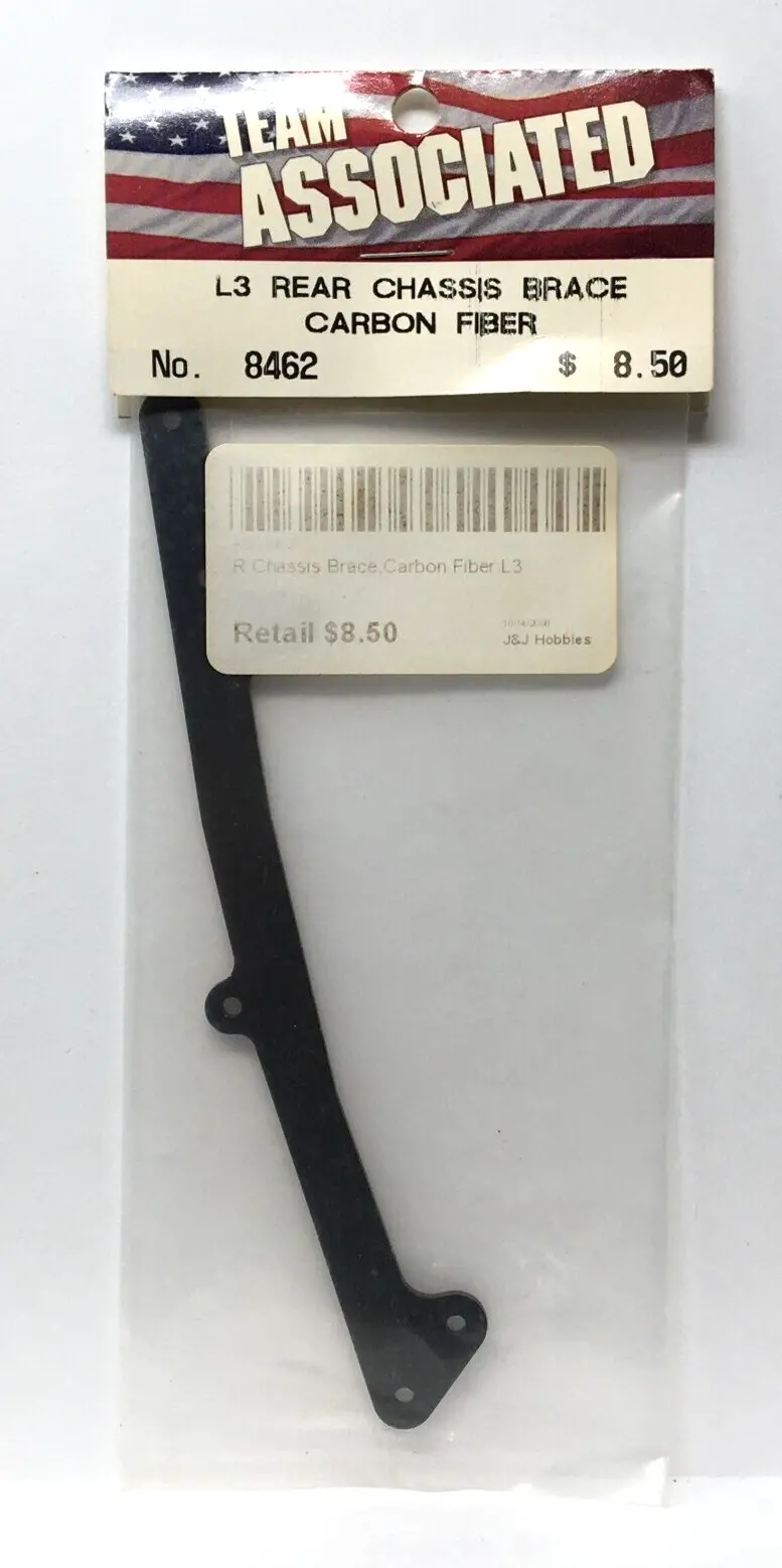 Team Associated 8462 L3 Rear Chassis Brace Carbon Fiber 1