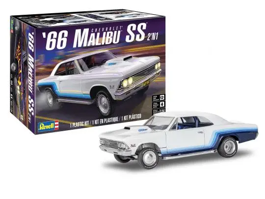 1/24 66 Chevy Malibu Ss 2N1 - Rmx854520 1