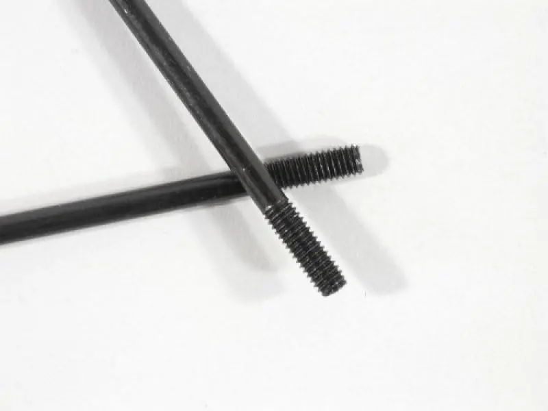 Hpi #86072 - Threaded Shaft M4x70mm (Black/2Pcs) 1