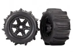 T&W Paddle Tire/Blk Whl Tsm - 8674 1