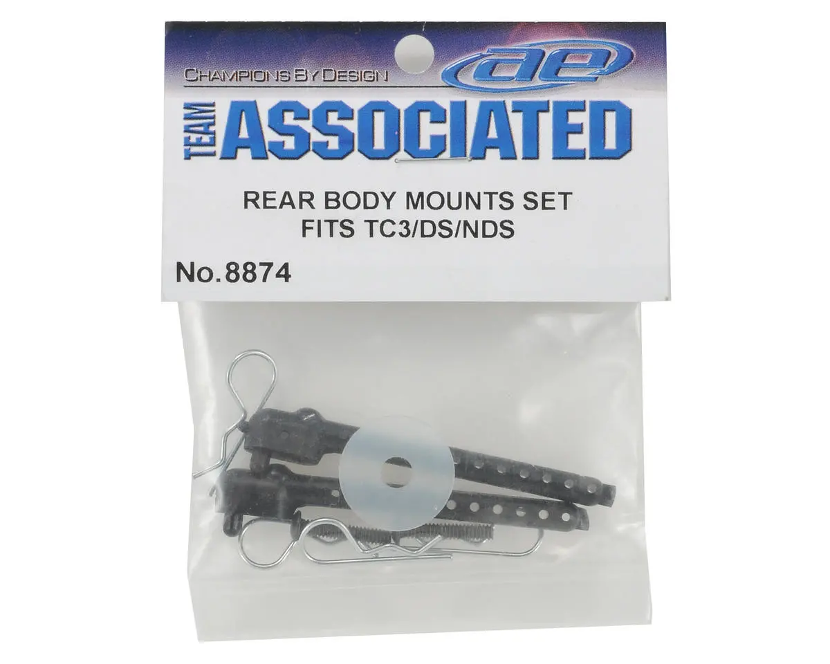 Team Associated 8874 Rear Body Mounts Set Fits Tc3/Ds/Nds 1