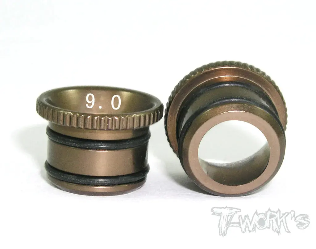 T-Works Aluminum Fluent Carburetor Reducer Set (Os, Novarossi, Go) 1