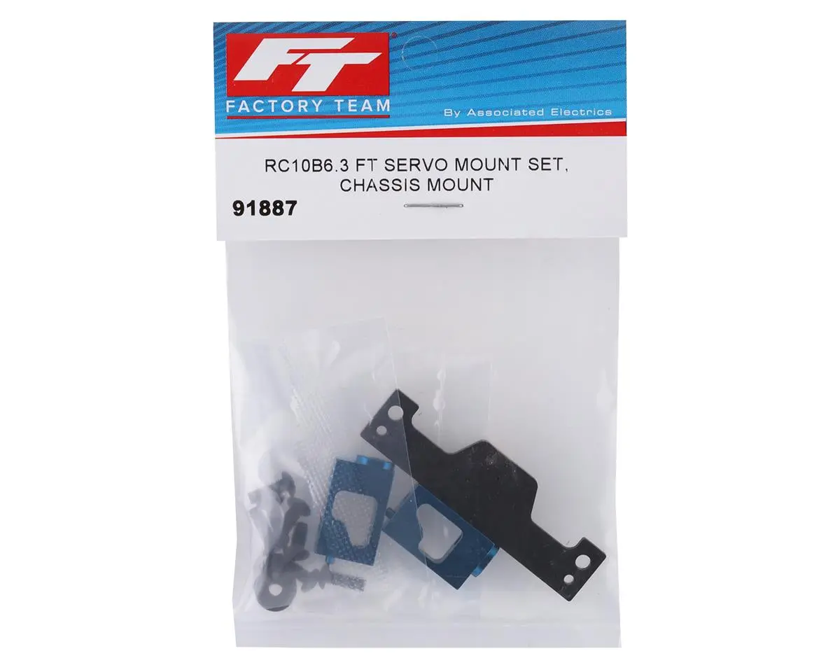 Team Associated Rc10b6.3 Factory Team Servo Mount Set 1