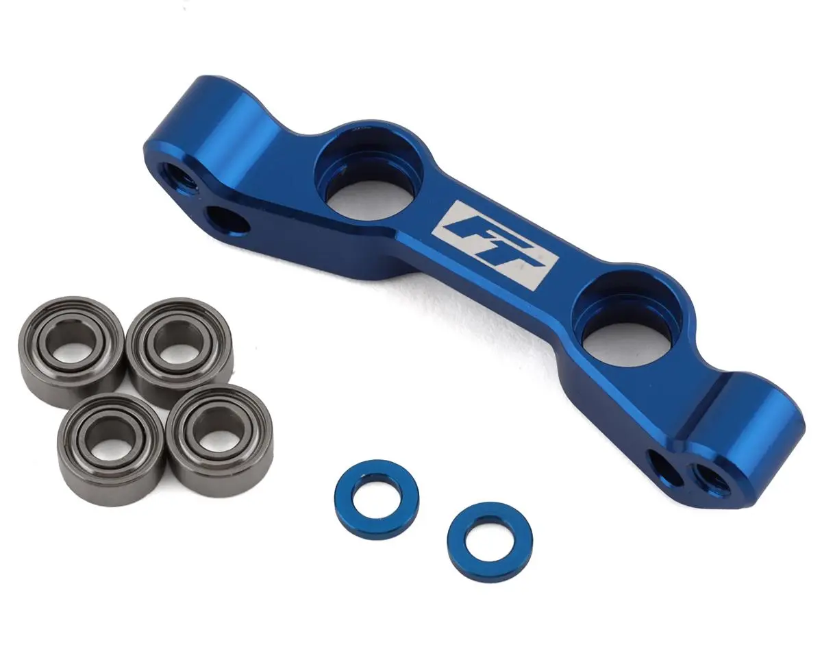 Team Associated Rc10b6.4 Factory Team Steering Rack (Blue)91984 1